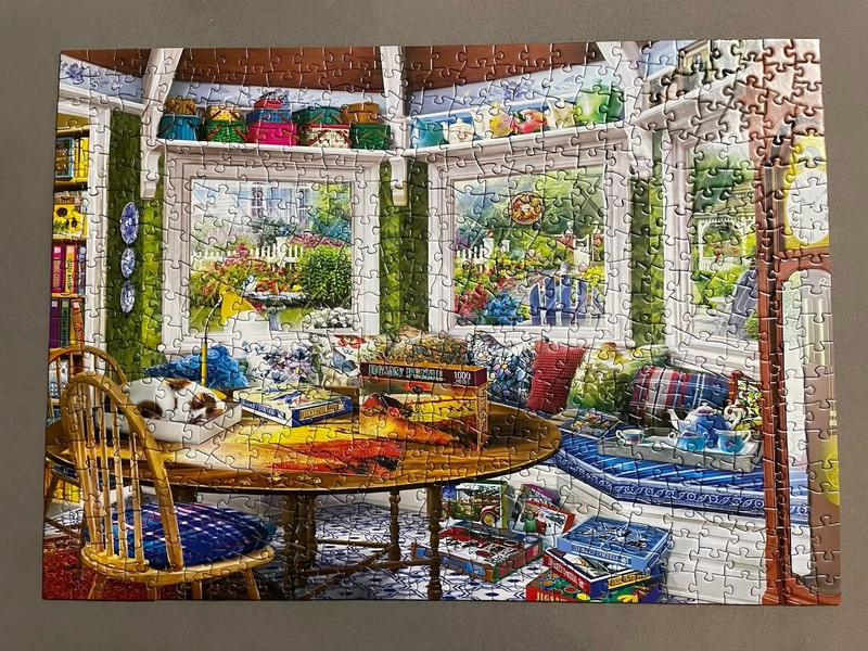 MasterPieces - Home Sweet Home - Puzzler's Retreat 500 Piece Jigsaw Puzzle