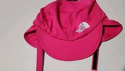 The North Face Baby Sun Buster Hat Mr. Pink One Size NWT