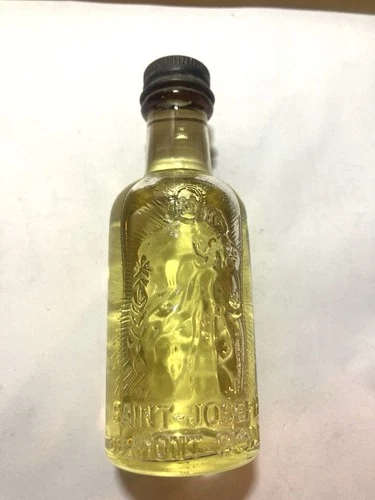 VTG St. Joseph Du Mont Royal Holy Oil Bottle To Heal~Bless~Protect~Spiritual