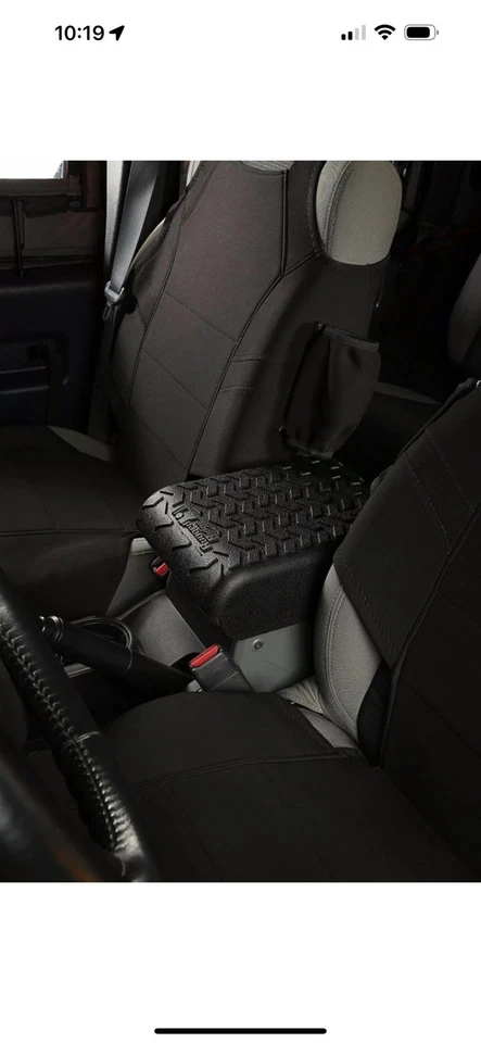 Cubierta de consola central negra para Jeep Wrangler JK 2007-2010 Rugged Ridge 13107,40 Foto 2 de 2