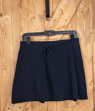 Patagonia WaterGirl Black Athletic Skirt Women s Small Pickleball Tennis Organic