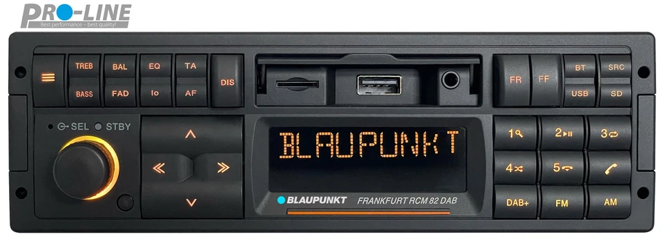Blaupunkt Frankfurt RCM 82 DAB MP3-Autoradio Bluetooth DAB USB SD iPod AUX-IN - Bild 2 von 4