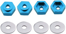 Metal 12Mm to 17Mm Wheel Hex Adapter Adaptor Converter Compatible with Tamiya Ax