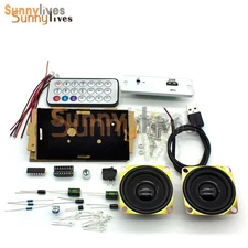 DIY Composant d'assemblage Bluetooth Speaker Kits pour la pratique de projet électronique