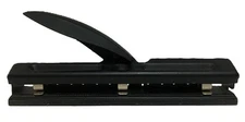 ACCO 3 Hole Manual Paper Punch Black 11.5" Vintage