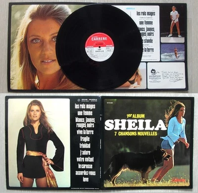 SHEILA -LP LOVE-1er ALBUM-LES ROIS MAGES-UNE FEMME-J’ADORE (Aldo MACCIONE)… 1971 - Photo 1/4