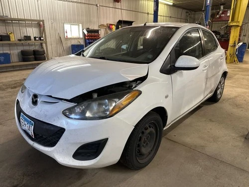 Passenger Side View Mirror Power Without Heated Glass Fits 11-14 MAZDA 2 240379