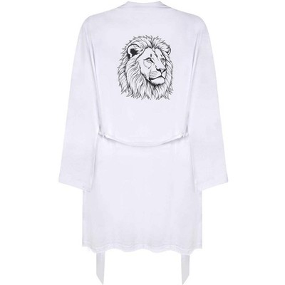 Kleiner Morgenmantel/Kleid ''Löwen Seitenprofil'' für Erwachsene (RO00105857)