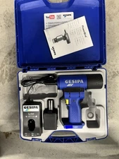 Gesipa Powerbird Rivet Gun  Case and Accessories and Manual  New In Box