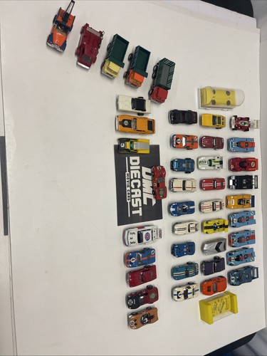 LOT OF 40+ VINTAGE HO Slot Cars BY: AURORA AFX MARX TYCO WOW!