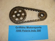 1998 POLARIS INDY 500 L/C track drive chain gear sprocket set 22t 41t