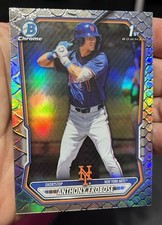 2026 Topps Bowman Chrome 1st Bowman Anthony Frobose Reptilian Refractor
