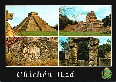 Ansichtskarte:;Chichen Itza (Multiview)