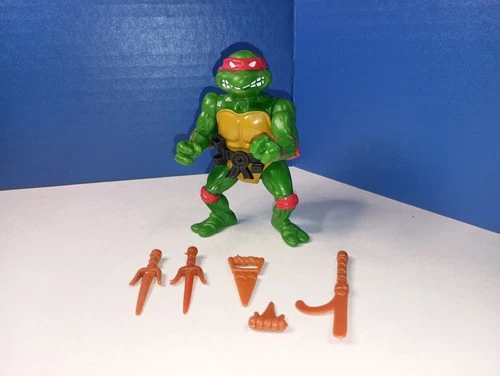 Vintage 1988 Teenage Mutant Ninja Turtles Figure TMNT Raphael figure Playmates
