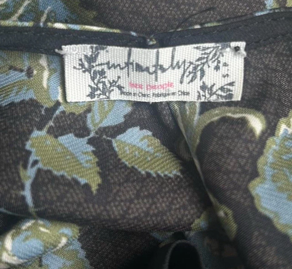 Free People Paisley Slip Tank - Image 3 of 4