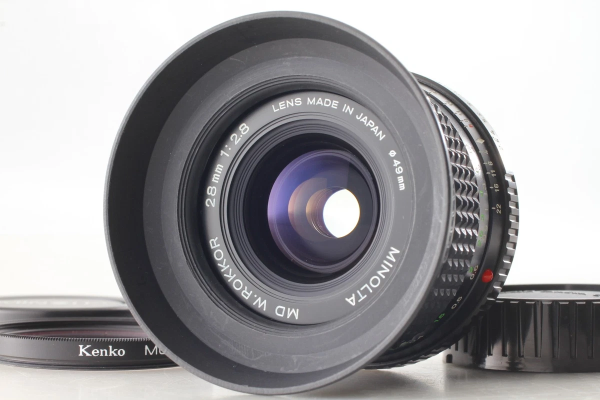 Minolta MD Minolta MD Camera Lenses 28mm Focal for sale | eBay