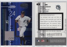 2005 Leaf Certified Materials Mirror Blue Jerseys /100 Miguel Cabrera #110