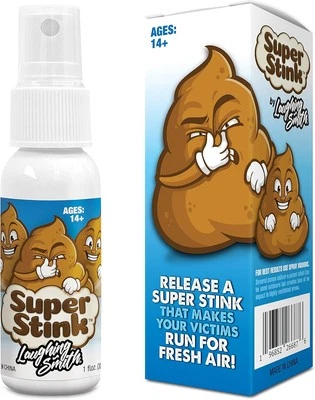 SUPER STINK (30ml) - Fart Spray - 'Insanely Strong' Extra Potent Stink