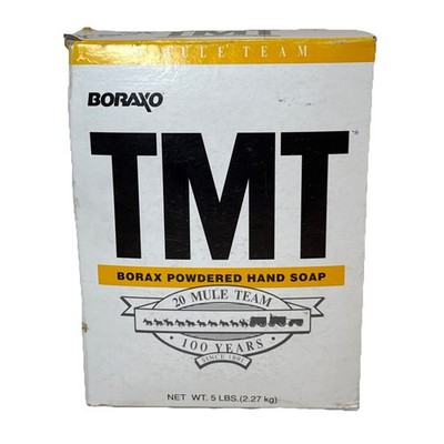 Boraxo TMT Powdered Hand Soap Professional Grade Powder Cleaner 5 LBS NOS