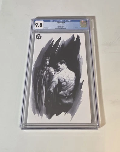 Batman #158 CGC 9.8 Graded Alex Ross Scars Limited Edition D Exclusive Variant