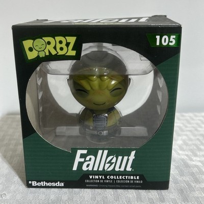 SUPER Mutant #105 Fallout Vinyl Figure Funko Dorbz NEW IN DAMAGED BOX