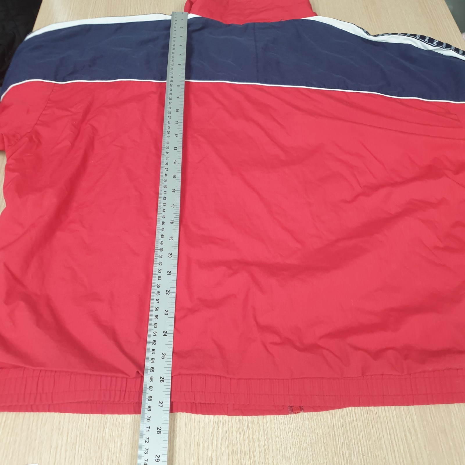 Vintage Puma Track Jacket Mens XL Red Blue Full Zip Tracksuit Top 90s thumbnail 9