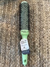 Olivia Garden Ceramic Ion Blossom 1 3/8" Brush for Smooth Styling and Shine