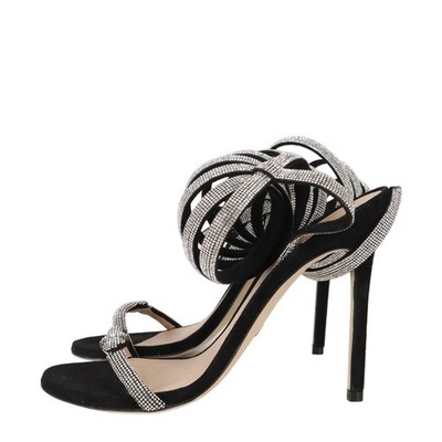 Stuart Weitzman Damen Schuhe Pumps Gr. 38,5 Schwarz Leder High Heels Stilettos