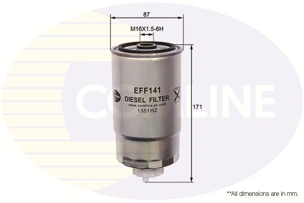 Fuel Filter Fits Alfa Romeo 147 156 Fiat Lancia LDV LTI Piaggio COMLINE EFF141