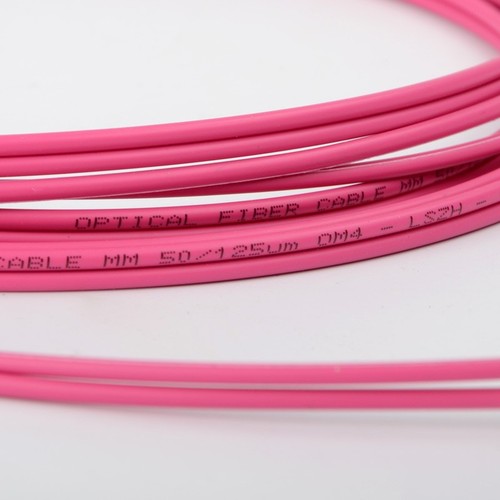 1~20M OM4 Duplex MM LC-LC Fiber Patch Cable 50/125 10G/40G Pink Fiber Patch Cord - Afbeelding 4 van 15