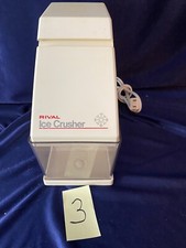 Rival Electric Ice Crusher model 840/3  Teste...