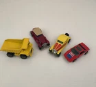Vintage Hot Wheels Lot 70s & 80s Dump Truck ‘31 Doozie Pontiac Fiero ‘37 Bugatti