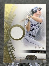 2023 Topps Tier One Wade Boggs /400 Game Used Jersey Relic #T1R-WB Tampa Rays