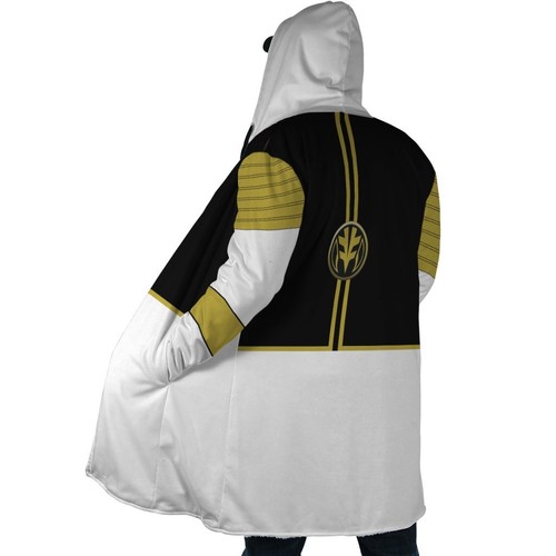 White Ranger Mighty Morphin Dream Cloak Power Rangers Dream Cloak Coat - Picture 2 of 4