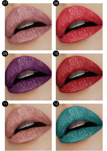 Metallic Lipstick Liquid Glitter Shiny Lip Long Lasting Gloss Makeup Lipstick AU - Picture 3 of 30