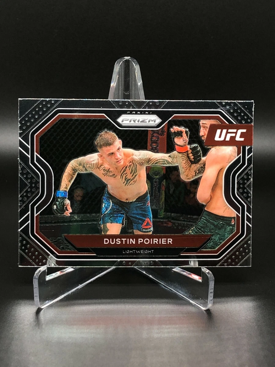 ufc prizm ダスティン・ポイエー　ダスティン・ポワリエ　サインカード Dustin Poirier UFC Red Prizm Octagon Signatures autograph 29/49