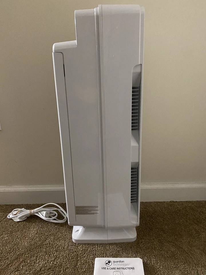Germ Guardian AC5350W - Purificador de Aire Filtro HEPA Verdadero, 28 Pulgadas, Blanco Usado LIMPIO Foto 4 de 4