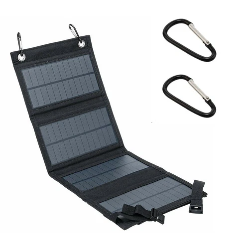 100W USB Solar Panel Folding Power Bank Outdoor Camping Hiking Phone Charger Kit - Picture 4 of 24