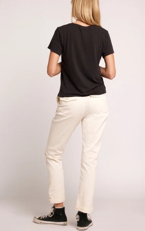 Current/Elliott Women's The Captain Pants NWT Size 29 Color Biscuit  - Image 3 of 4