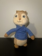 Ty Beanie Baby Alvin And The Chipmunks 'Simon' Plush Toy Collectible No Glasses