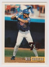 2017 Bowman 70th Anniversary Bronze Stamped Buyback #508 Wil Cordero (1993)
