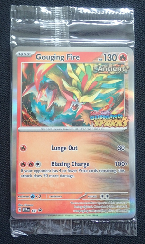 Pokemon Surging Sparks Staff Stamped Prerelease 4 Karten Promo Set Neu Sealed