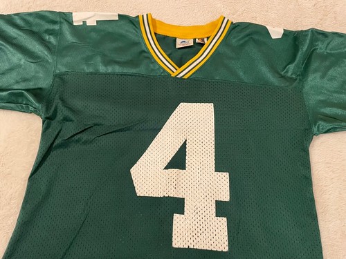 Vintage 90s NFL Green Bay Packers Brett Favre #4 Starter Jersey Size 46 Medium - Picture 2 of 9