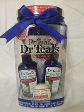 Dr Teal's 5-Piece Softened  Moisturize Bath Gift Set w/Shea Butter  Almond Oil