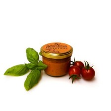 Tomate-Basilikum Aufstrich, Brotaufstrich, vegetarisch ohne Konservierungsmittel