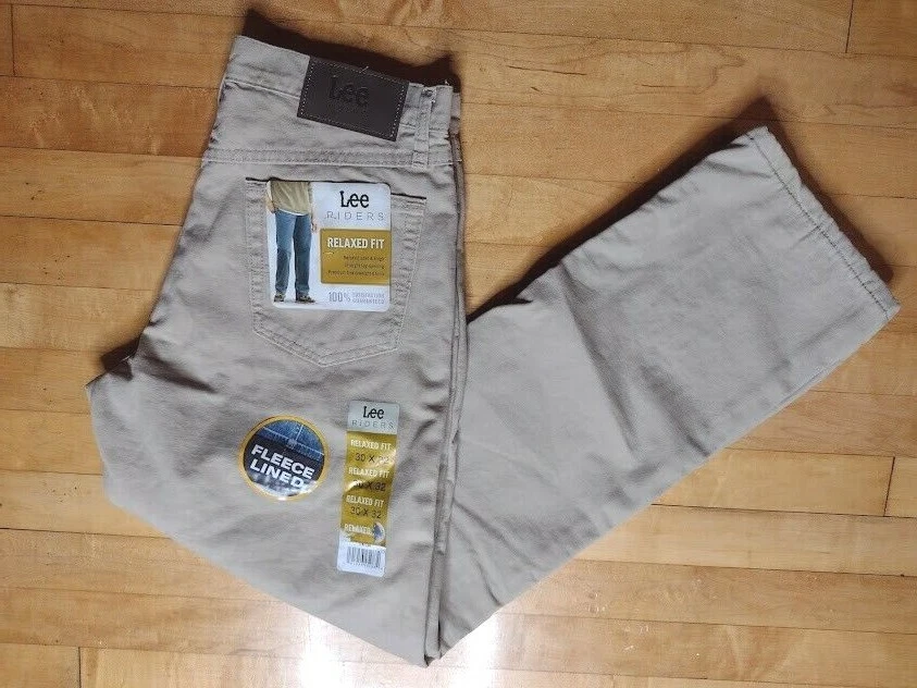 Riders by lee fleece lined best sale jeans