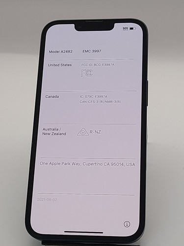 Apple iPhone 13 - 128GB - Black (Metro) A2482 ~60128