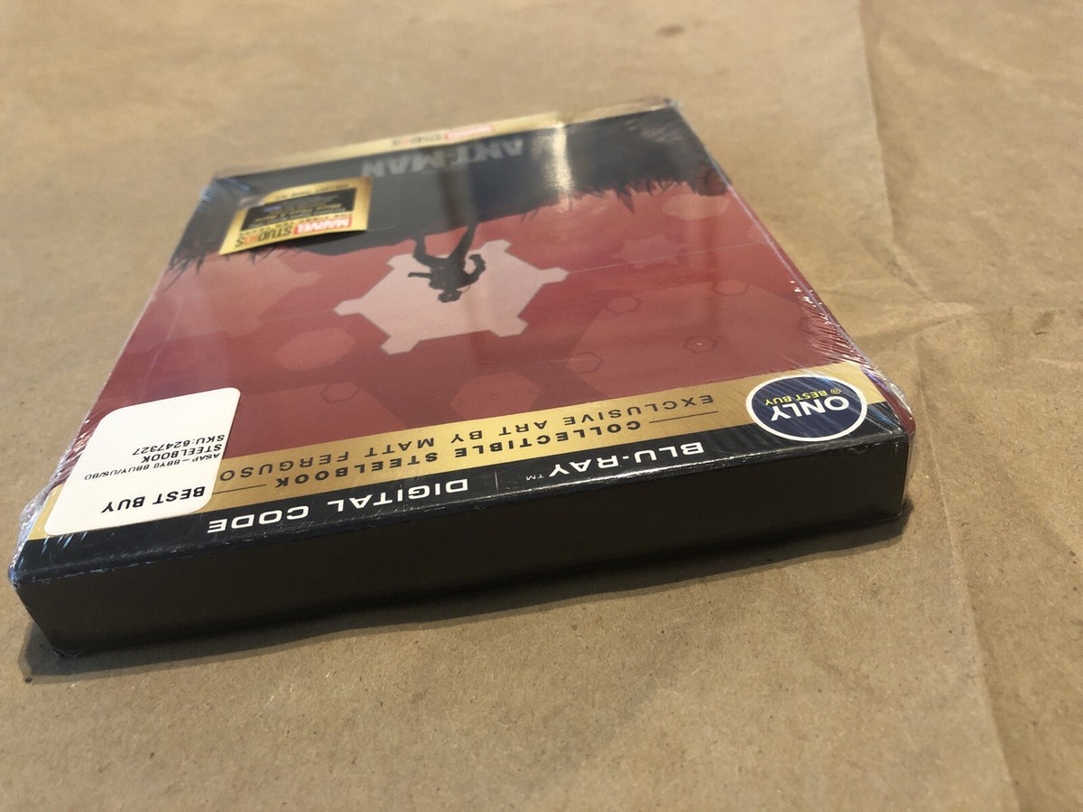 Ant-Man (Blu-ray Disc, SteelBook Only Best Buy) for sale online | eBay