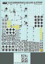 Echelon Decals-351020 x 1/35 PzKpfw IV Ausf F1/2 & G 18PzAbt