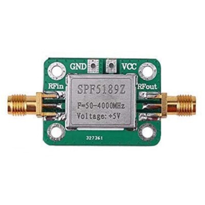 RF amplifier, low noise LNA 50 to 4000 MHz SPF5189Z RF amplifier for V U3U8-